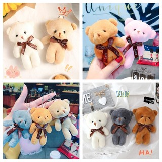 Móc Khóa Gấu Bông teddy Dễ Thương