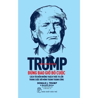 Sách-trump - đừng bao giờ bỏ cuộc