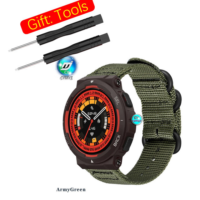 Amazfit Active Edge Dây đeo nylon huami Amazfit Active Edge Dây đeo cổ tay thể thao