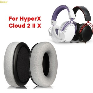 Dusur thoáng khí miếng đệm tai nghe tai nghe tai nghe cho hyperx cloud 2 ii x tai nghe đệm dày tai nghe tai nghe tay cầm