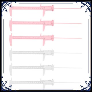 Sweetbunny 10 chiếc 150 mm lông mày microblading thước trang điểm đo vị trí đánh dấu dụng cụ dành cho người mới bắt đầu dùng chuyên nghiệp
