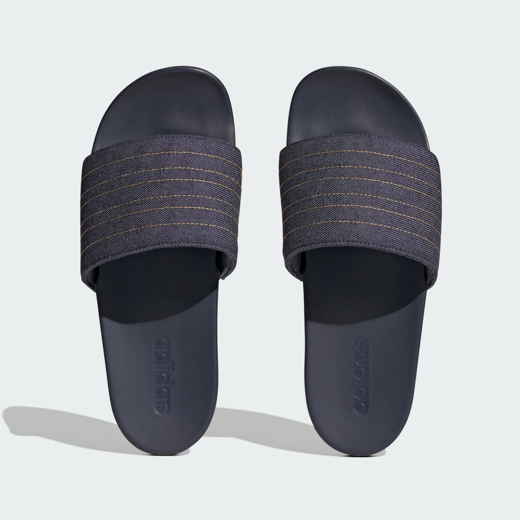 Adidas Bơi lội Dép adilette Comfort Unisex Màu xanh da trời IG3032