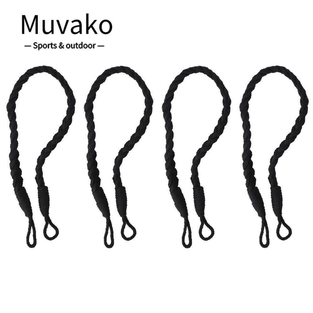 Muvako 4 Chiếc Dây Buộc Rèm, Với Móc Kim Loại Hình Bím Tóc Điều Trị Cử