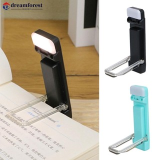 Dreamforest Led Clip-on Bookmark Đèn Sách USB Sạc Đèn Đọc Sách Mini Led Độ Sáng Có Thể Điều Chỉnh Di Động Đầu Giường Để Bàn A9Q4