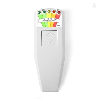 Trường điện từ Máy đo bức xạ EMF Gauss Máy dò bức xạ Máy đo từ trường EMF di động 5 đèn LED Gauss mét