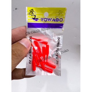 Chụp Đầu Chì Đỏ Câu Cá Yowaga (Bịch 10 Cái)
