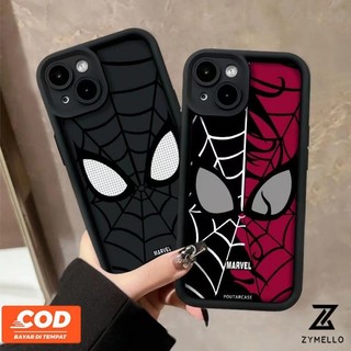  Ốp điện thoại TPU chống sốc cho OPPO Reno12 F 5G Reno 12 5G Reno11 F Reno 11 5G Reno 11 Pro 5G Reno 10 5G Reno 8T Reno 8Z 5G Reno 7Z 5G Reno7 Reno8 Reno4 Reno5 Black Spider Man 