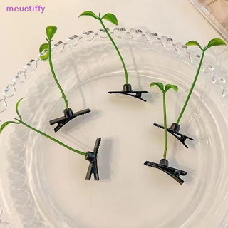 Meuctiffy 1 cái ngộ nghĩnh hiển thị đậu mầm cỏ kẹp tóc cây hoa kẹp tóc cho trẻ em bé gái nữ tạo kiểu tóc dụng cụ trang trí phụ kiện vm