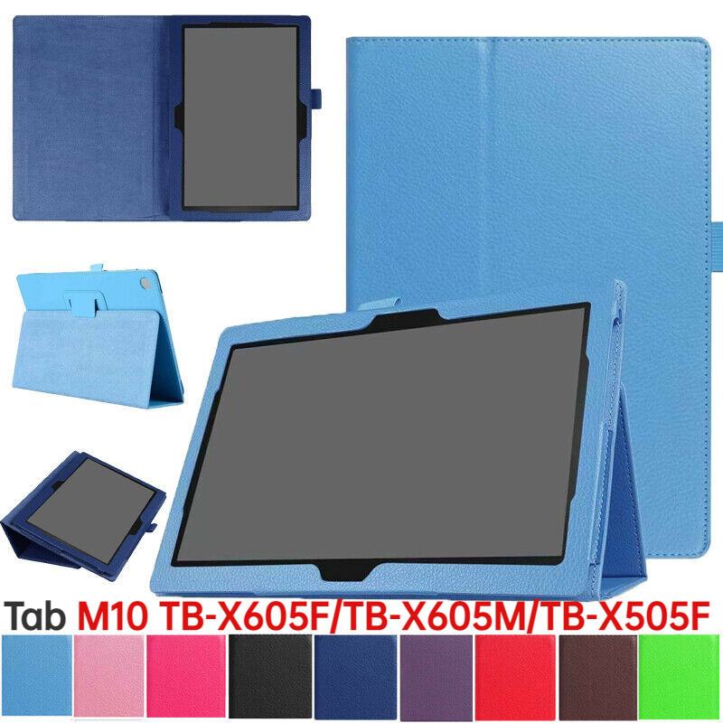 Ốp Lưng Cho Lenovo Smart Tab M10 TB-X605F TB-X605M / Lenovo Tab M10 TB-X505F 10.1 inch Vỏ Da Lật Mỏn