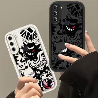 Ốp Cho Smartphpne Samsung A11 Trọn Gói Chống Rơi Bảo Vệ Matte Retro Phong Cách Mềm Vỏ Điện Thoại Với Pokemon Gengar