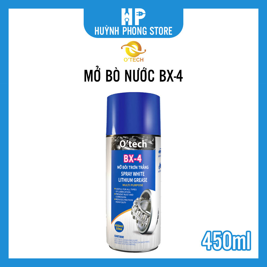 Mỡ bò nước O'tech BX-4, dung tích 450ml