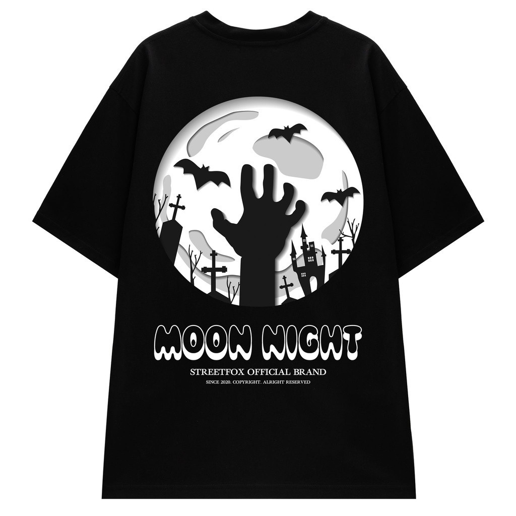 COD Áo Thun Local Brand Street Fox AT Moon /