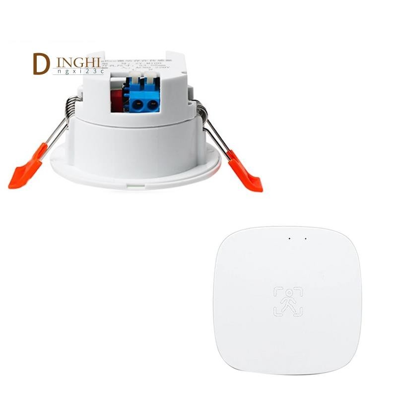 Tuya WiFi mmWave Cảm biến hiện diện của con người với phát hiện Radar MicroWave độ sáng Cảm biến chu