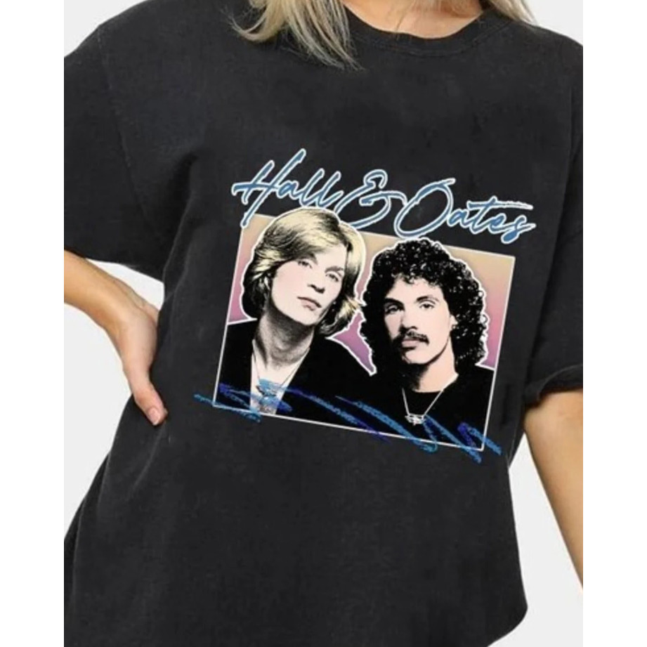 Bánh quế 2024 cho bạn bè Pop Rock H @ ll & Oates Vintage Music 70s Music Rock xs-3xl