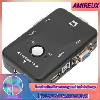 Zjchao 02 015 usb 2.0 kvm switch 1920x1440 abs 2 cổng đa năng cho t bea