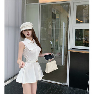 Liasynn (Thắt lưng miễn phí) xin chào Sơ cấp Sửa đổi cơ thể!Thắt lưng Pure Desire Váy eo hẹp Áo sơ mi Váy