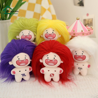  Búp Bê Cotton Thiếu Răng Bé Ngộ nghĩnh Vẻ Đẹp Cao 12 Chòm Sao Tóc Dài Búp Bê Móc Khóa 