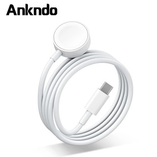 Đế sạc nhanh Ankndo không dây type C cho đồng hồ sạc Aple watch chính hãng 8 7 6 5 Samsung Galaxy Watch 5 Pro