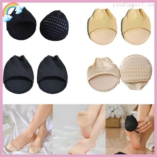 Vua 1 Đôi Vô Hình Chân Trước Miếng Lót Gót Giày Lưới Nửa Đế Ngón Chân Bao Tất