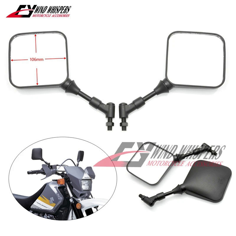 Gương chiếu hậu xe máy cho Suzuki DR 200 250 350 650 S DRZ DR-Z 400 DR200 DR250 DR350 DR650S DR650
