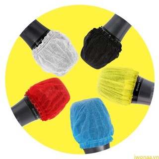 Set 200 Miếng Vải Không Dệt Màu Trắng / Đen / Xanh Dương / Vàng Dùng Để Bọc Micro
