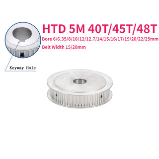1 Ròng Rọc Đồng Bộ 5M 40T / 45T / 48 Răng 6 / 6.35 / 8 / 10 / 12 / 12.7 / 14 / 15 / 16 / 17 / 19 / 20 / 22 / 25mm
