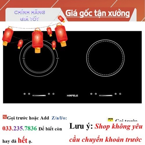 <new> Bếp điện từ hồng ngoại kết hợp Hafele HC-M772C - Hafele 536.61.565