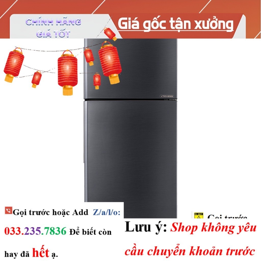 <new> Tủ lạnh Sharp Inverter 330 lít SJ-XP352AE-DS