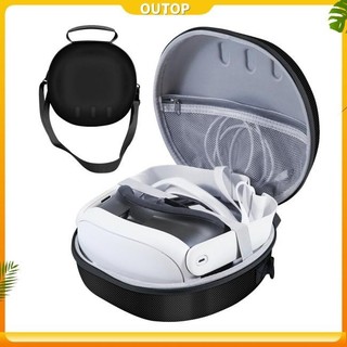 Outop Hộp Đựng Di Động Bảo Vệ Tai Nghe VR Túi Bảo Quản Du Lịch Hộp Đựng Tương Thích Cho Meta Quest 3 VR