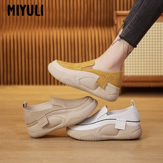MIYULI  giày thể thao nữ thể thao nữ giày  2024 NEW Thấm hút mồ hôi Độ bền cao Đẹp mắt Thoáng khí FYD24204IT 6Z240206