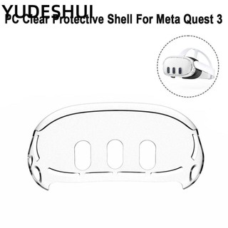 YUDESHUI Vỏ bảo vệ mũ bảo hiểm VR chống trầy xước PC, Bảo vệ phụ kiện PC VR cho Meta Quest 3