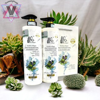 DẦU GỘI XẢ GIẢM RỤNG TÓC BỒ KẾT VỎ BƯỞI ĐL COLLAGEN 850ML