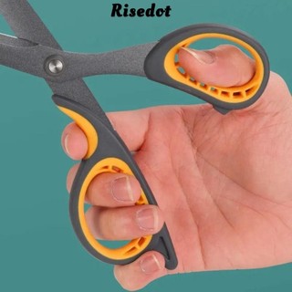 Risedot Kéo tay thợ may văn phòng, Kéo tráng lớn chống mài mòn, Kéo thợ may bằng thép không gỉ chống dính thực tế