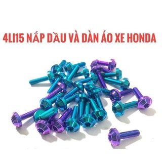Ốc titan gr5 gắn dàn áo và nắp dầu xe honda