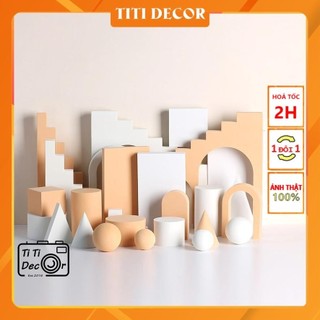 Khối hình học chụp ảnh sản phẩm - TiTi Decor