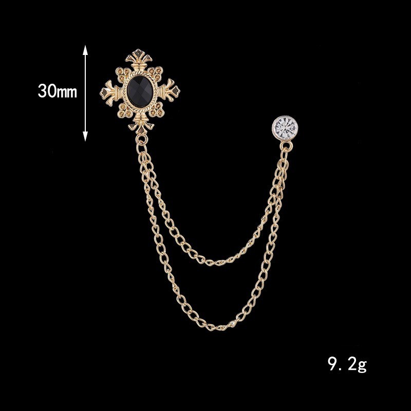 Ghim Cài Áo Hình Đại Bàng Đính Đá Thời Trang Cho Nam