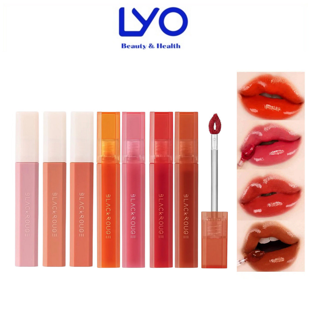 Son kem mịn mượt Black Rouge Half N Half Water - son bóng Tangel Glow