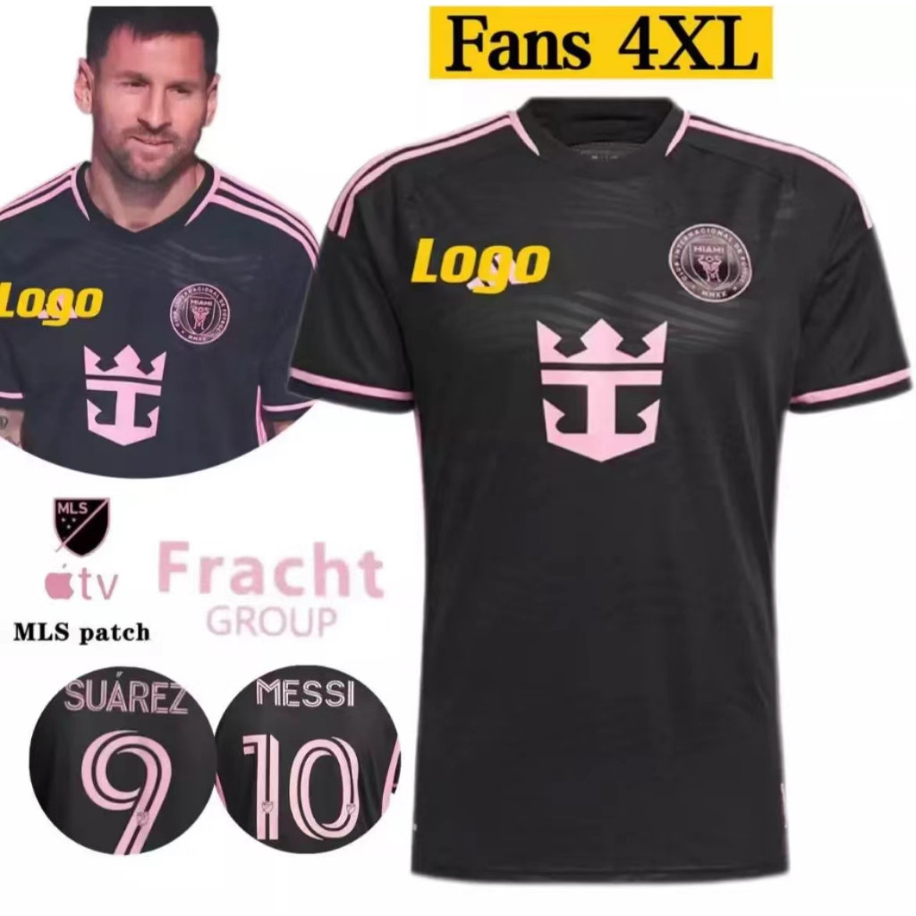 Áo bóng đá nam s--4XL 24-25 Miami Home