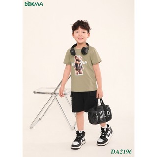 Áo cộc tay Dokma bé trai DA2196 (2-6Y)