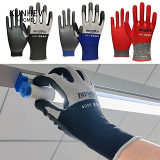 KUNHEV Găng tay cách điện thợ điện, Găng tay cách nhiệt màn hình cảm ứng Nitrile siêu mỏng, Điện áp chịu được bền bỉ 400V / 500V Chống dầu Găng tay an toàn làm việc chống tĩnh điện Điện