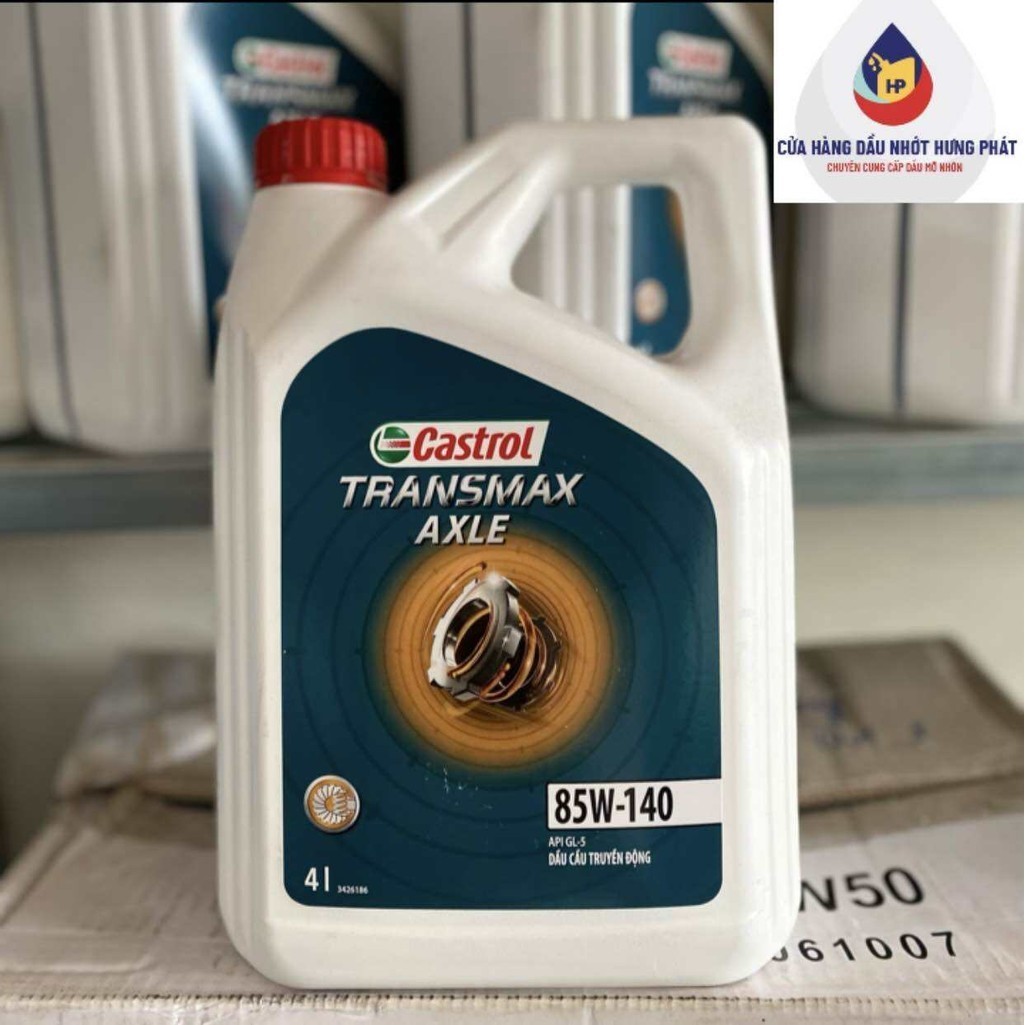 Dầu cầu truyền động CASTROL TRANSMAX ALEX 85w140, 80w90 4L