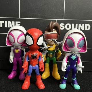Hàng số lượng lớn avengers marvel di chuyển được người nhện búp bê đồ trang trí hợp thời trang chơi hộp bí ẩn đồ chơi mô hình