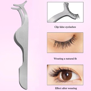 Dụng cụ mở rộng lông mi giả làm đẹp bằng thép không gỉ Nhíp N6Q2
