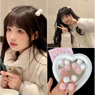  Kẹp tóc mái 1 chiếc càng cua đính bông tuyết nhỏ nhiều màu sắc giá rẻ K101 