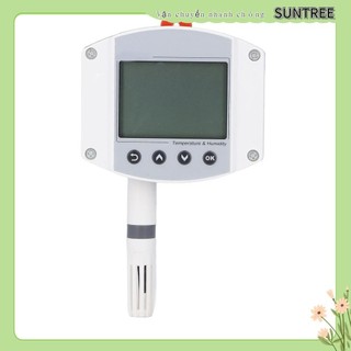 Suntree 485 bộ truyền độ ẩm nhiệt cảm biến có chính xác cao với màn hình lcd 10 ~ 30v