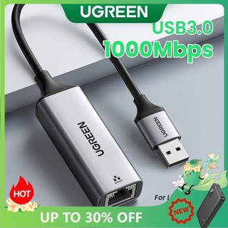 Ugreen Đầu Chuyển Đổi USB 3.0 Sang RJ45 Lan Cho PC Windows 10 Xiaomi Mi Box 3 / S