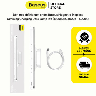 Đèn treo đế hít nam châm Baseus Magnetic Stepless Dimming Charging Desk Lamp Pro
