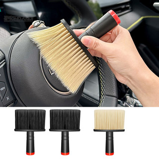 MONDANDI 1/2 Chiếc Bàn Chải Làm Sạch Lỗ Thông Hơi Ô Tô Tay Cầm Chống Trơn Trượt Bàn Chải Khoảng Cách Tay Cầm Thoải Mái Dụng Cụ Vệ Sinh Nội Thất Đa Năng Cho Ô Tô