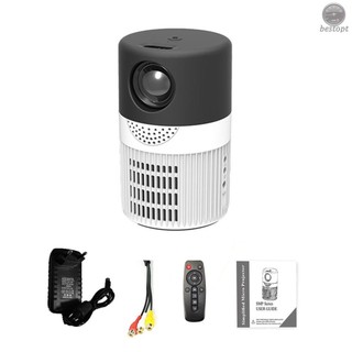 Máy chiếu Video LED YT400 Rạp hát tại nhà Máy chiếu phim Máy chiếu Mini Máy chiếu trong suốt di động