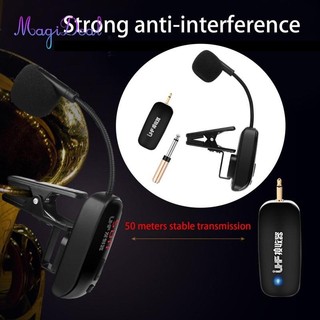 Kẹp hệ thống Saxophone không dây trên Mic Saxophone